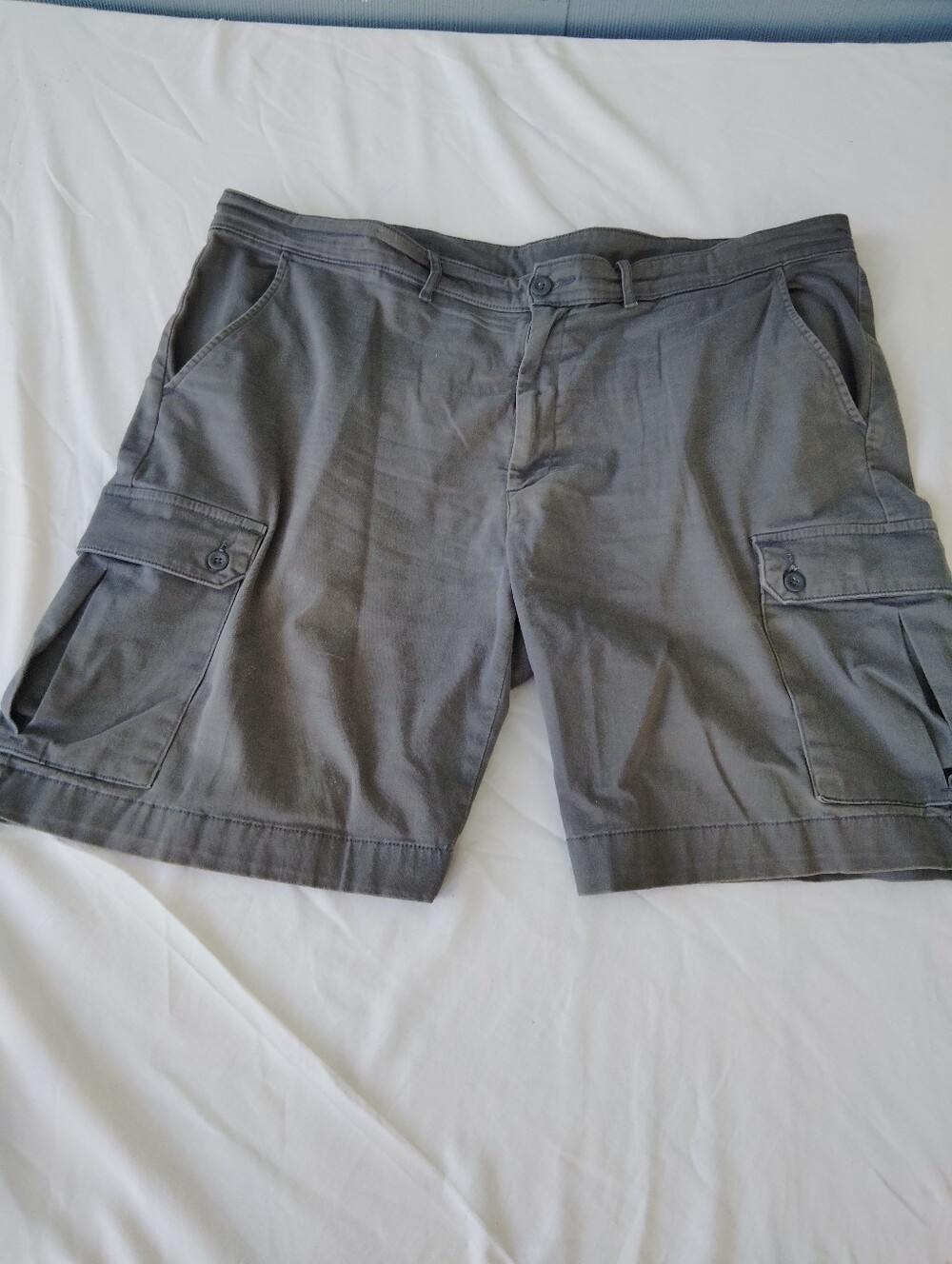 St. John's Bay Gray Men's Cargo Shorts 42